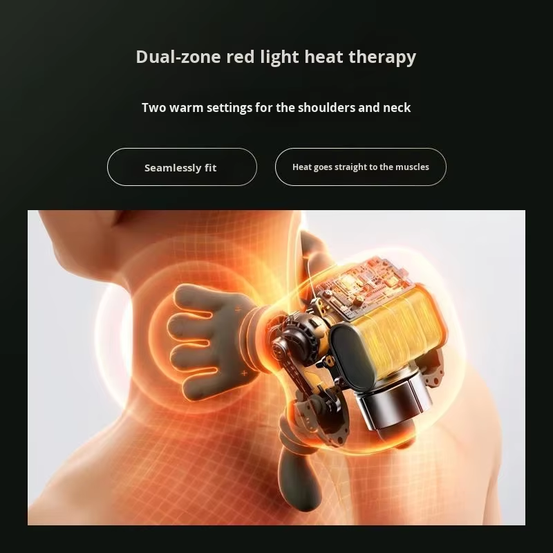 Portable Handheld Neck Massager – Mini Electric Cervical & Shoulder Relaxation Device